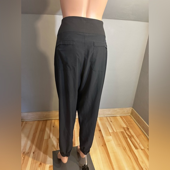 Patagonia Worn Wear Joggers Black Elastic Hem Lounge Pants Large - Picture 3 of 3